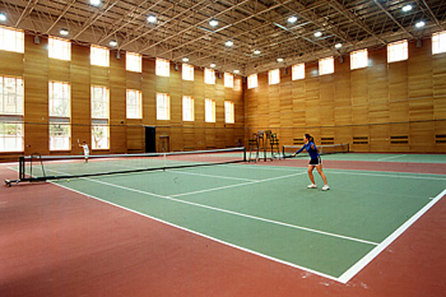 网球场地板